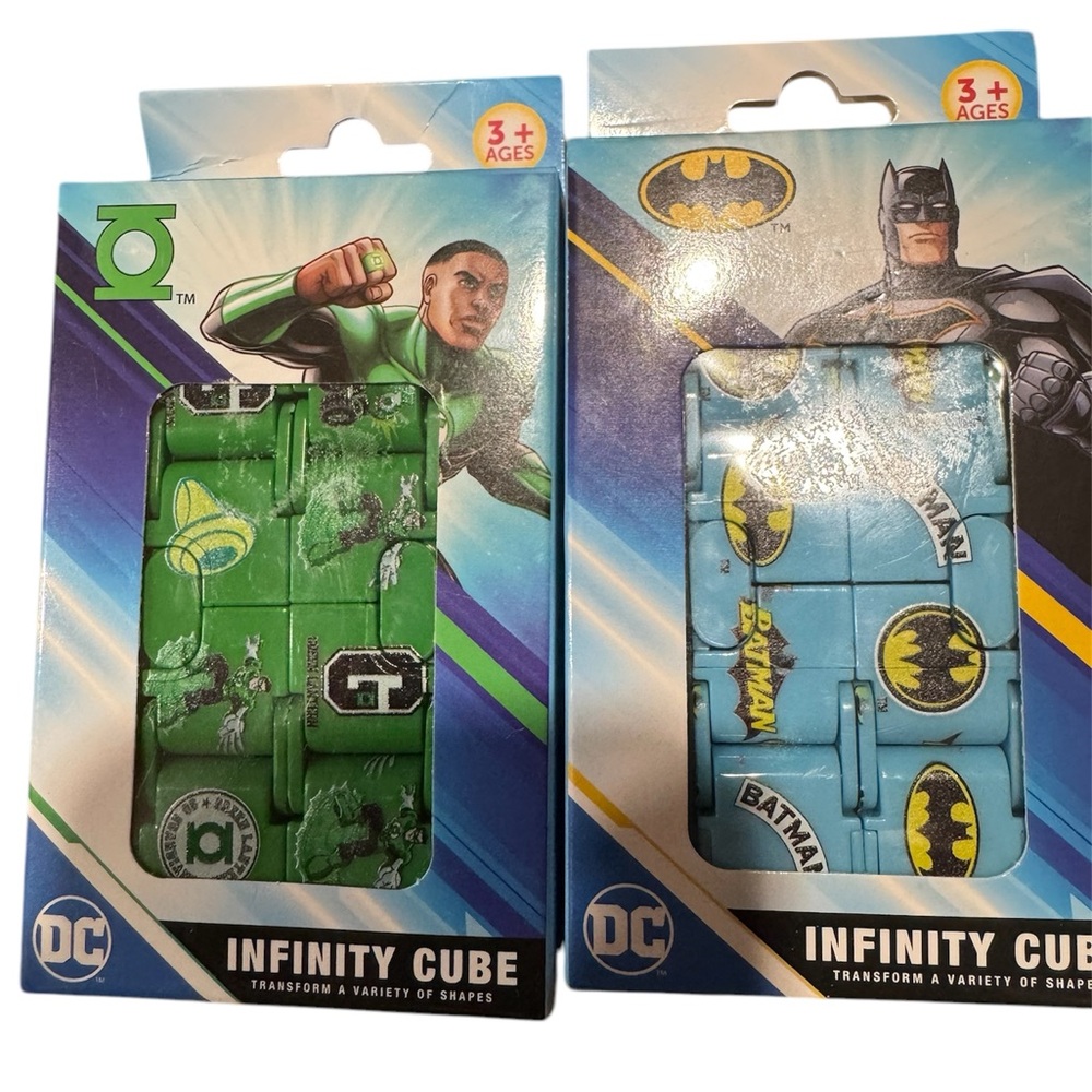 DC Comics Infinity Cubes  -Green and Blue